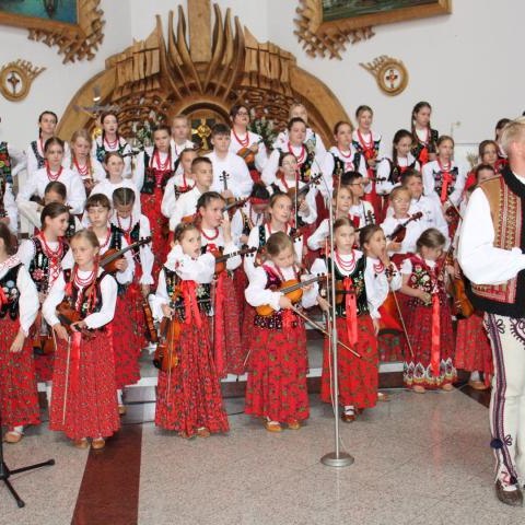 Koncert Akademii Ciupaga w Kluszkowcach