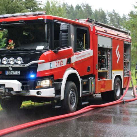 Gminne manewry strażackie „Wiosna 2024”