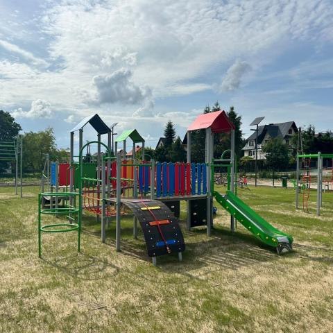 Plac zabaw w Czorsztynie czeka na najmłodszych