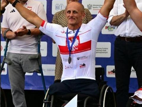 Krzysztof Plewa i Witold Skupień z medalami Mistrzostw Polski w Parakolarstwie Szosowym