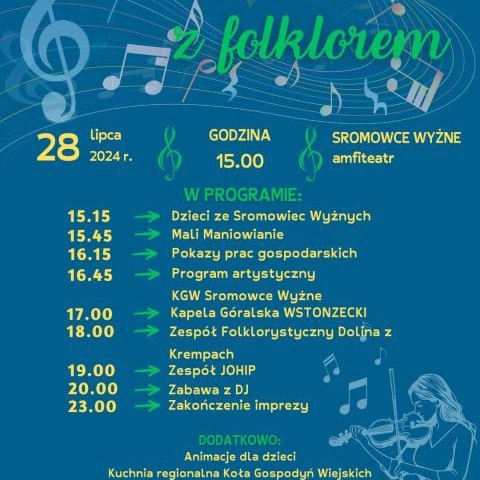 Wieczór z folklorem - zapraszamy na muzyczną ucztę