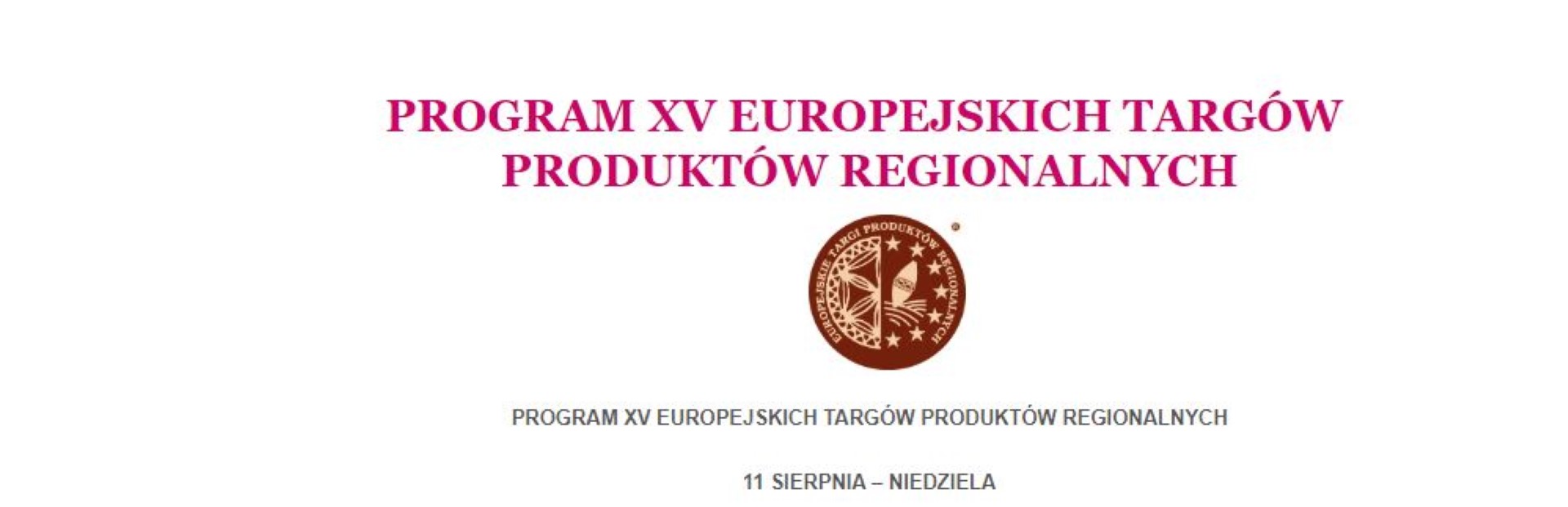 Gmina Czorsztyn weźmie udział w Europejskich Targach Produktów Regionalnych w Zakopanem