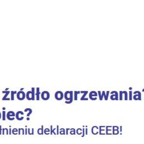 Informacja dotycząca aktualizacji deklaracji w systemie CEEB