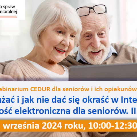 Na co uważać i jak nie dać się okraść w Internecie – bankowość elektroniczna dla seniorów.