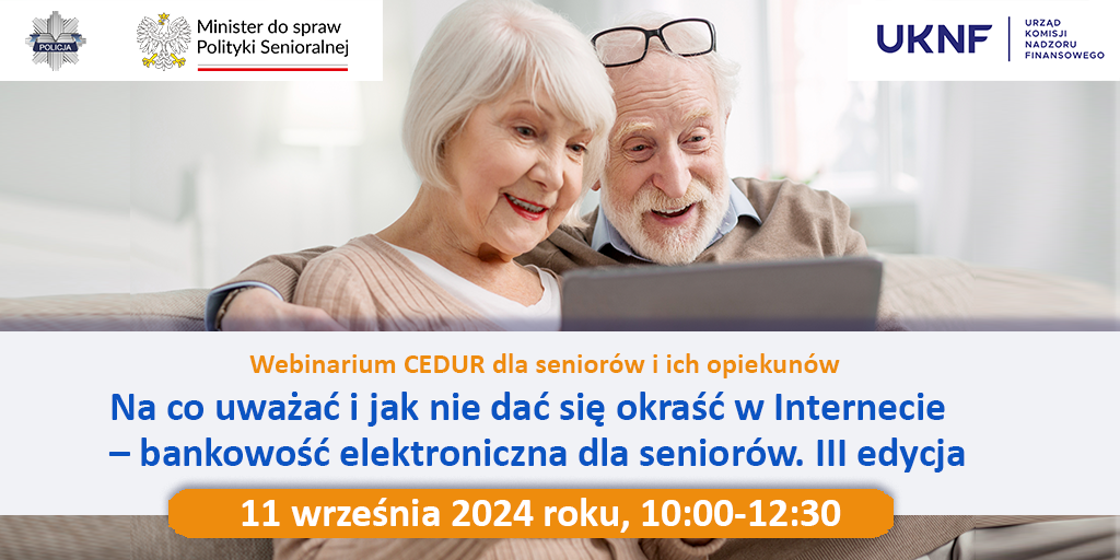 Na co uważać i jak nie dać się okraść w Internecie – bankowość elektroniczna dla seniorów.