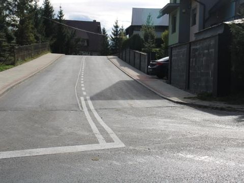 Zakończono przebudowę ulicy Wojska Polskiego w Sromowcach Wyżnych