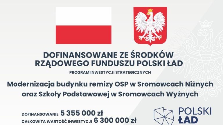 tablica polski ład OSP Sromowce N (Niestandardowy).jpg