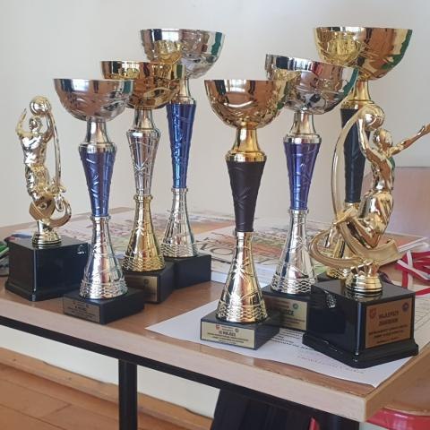 Podwójny sukces drużyny żeńskiej ze Szkoły Podstawowej w Maniowach