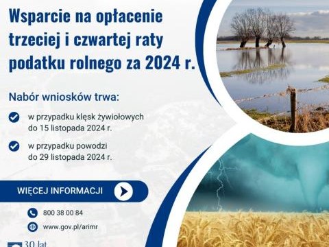 ARiMR wspiera rolników i reaguje na bieżące potrzeby