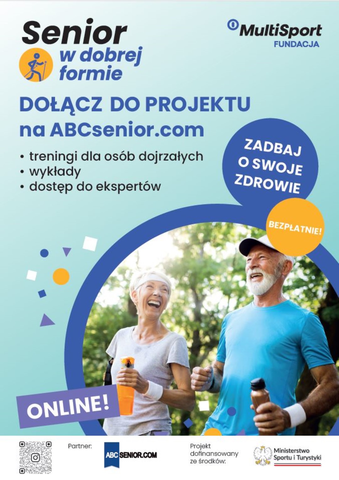 Senior w dobrej formie - zaproszenie do aktywności