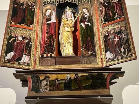 Zabytkowy tryptyk odzyskał swój blask