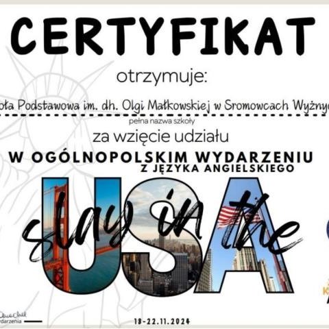 Slay in the USA – czyli szlifowanie języka angielskiego w Sromowcach Wyżnych