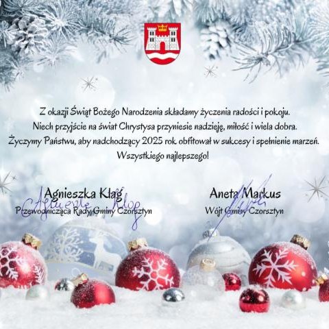 Radosnych i pięknych świąt Bożego Narodzenia!