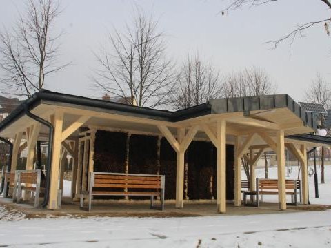 Tężnia solankowa w Maniowach już gotowa