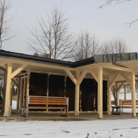 Tężnia solankowa w Maniowach już gotowa