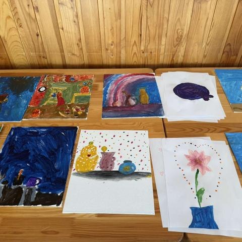 Warsztaty malarskie w Maniowach