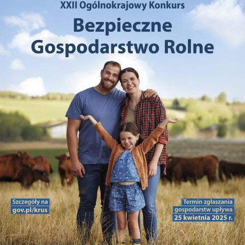 XXII Ogólnokrajowy Konkurs Bezpieczne Gospordarstwo Rolne