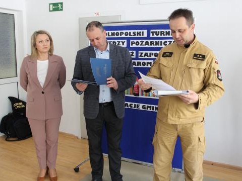 Ogólnopolski Turniej Wiedzy Pożarniczej  „ZAPOBIEGAMY POŻAROM” w Gminie Czorsztyn