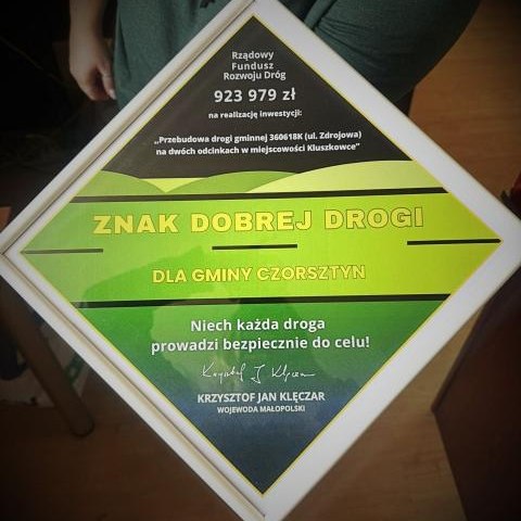 Gmina Czorsztyn podpisała umowę na dofinansowanie na modernizację ul. Zdrojową w Kluszkowcach