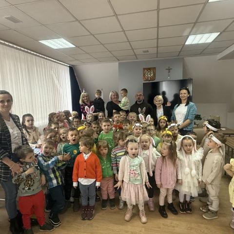 Przedszkolaki z wizytą w Urzędzie Gminy Czorsztyn