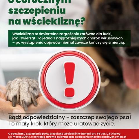 Wścieklizna - śmiertelne zagrożenie dla ludzi i zwierząt