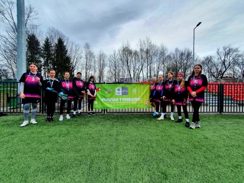 Dziewczęta ze Szkoły Podstawowej w Maniowach WICEMISTRZYNIAMI POWIATU NOWOTARSKIEGO w rozgrywkach o Puchar Tymbarku