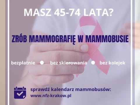 Zbadaj się w programie profilaktyki raka piersi