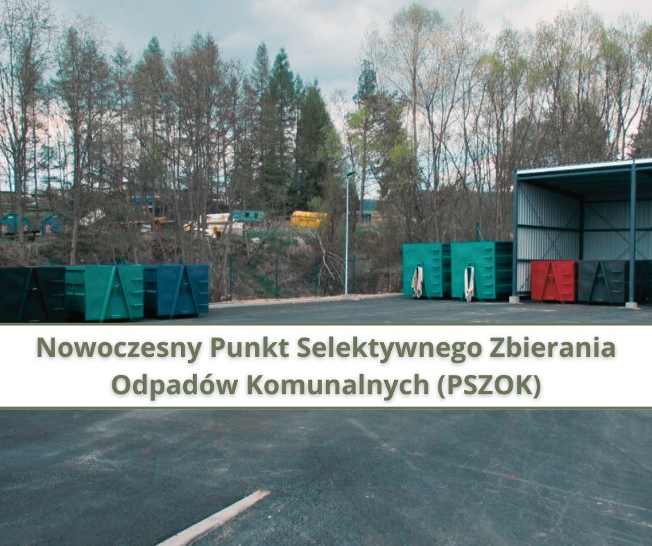 Powstanie nowoczesny Punkt Selektywnego Zbierania Odpadów Komunalnych