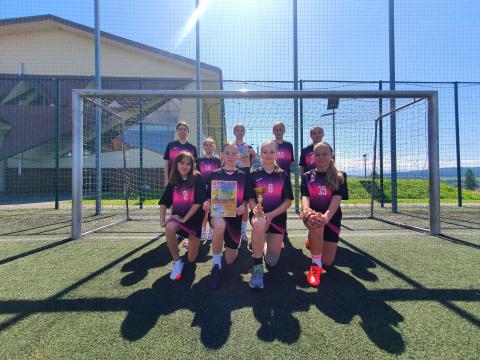 Maniowy z kompletem zwycięstw w Igrzyskach Dzieci w piłce nożnej dziewcząt