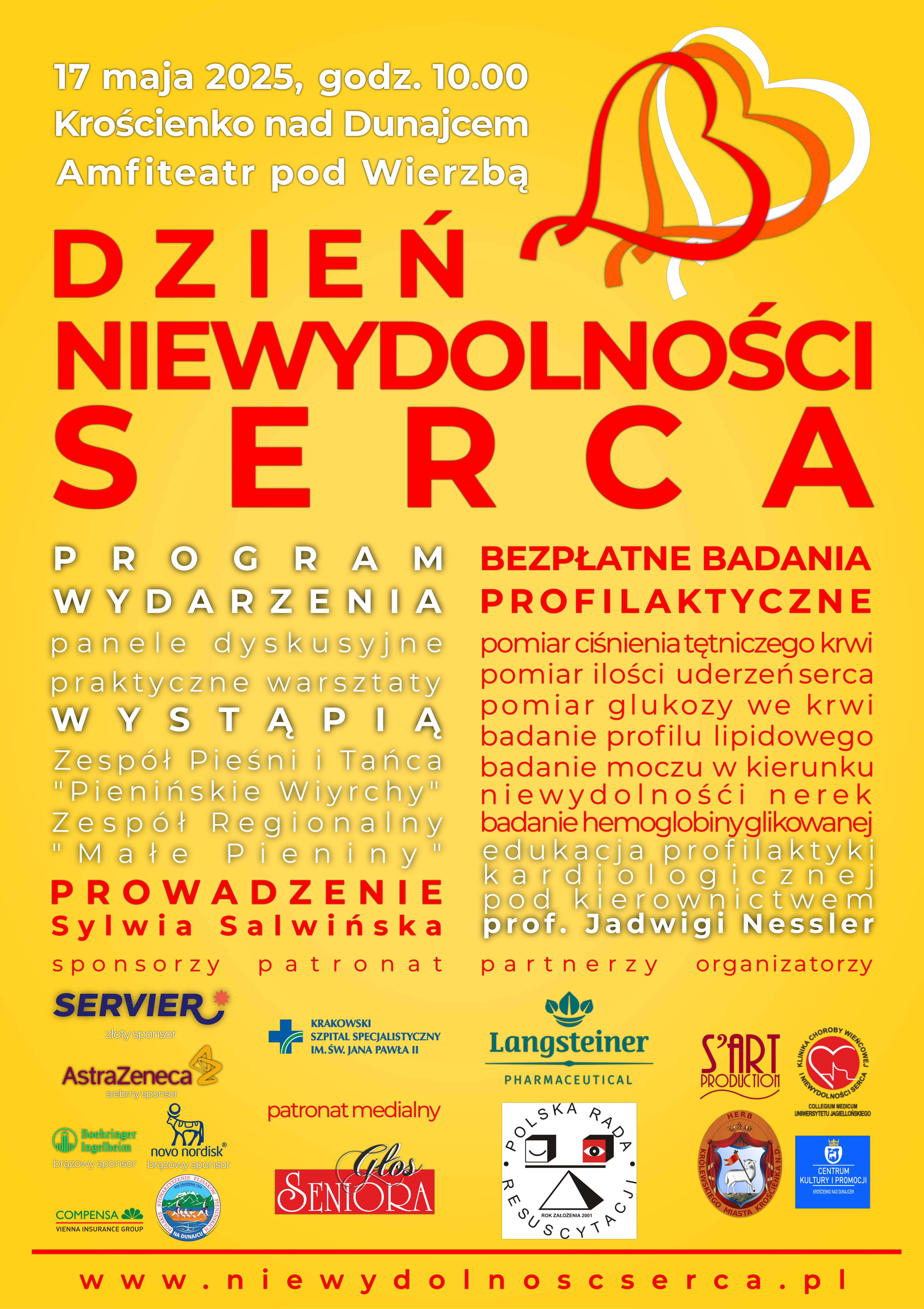 Dzień Niewydolności Serca – bezpłatne badania i konsultacje w Krościenku nad Dunajcem