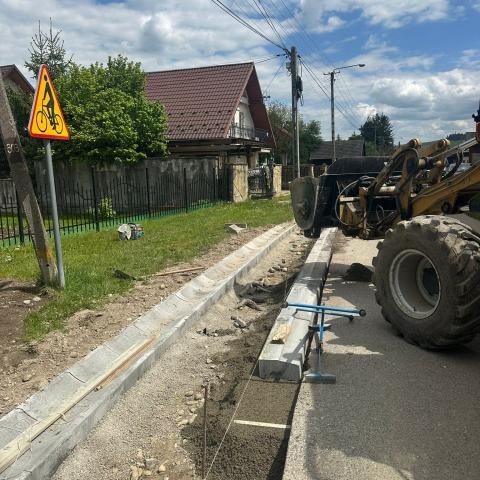 Przebudowa ul. Ogrodowej w Sromowcach Wyżnych