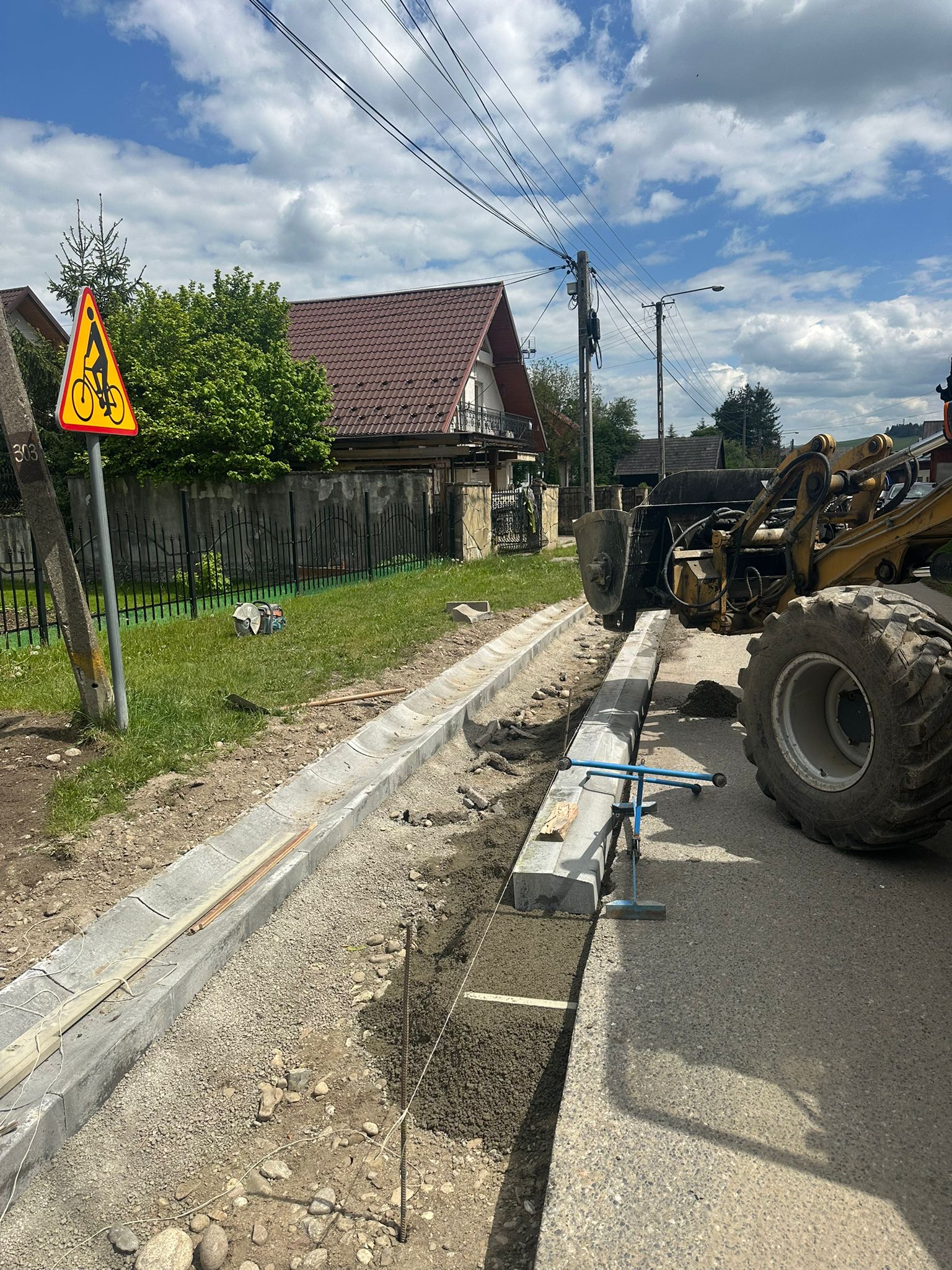 Przebudowa ul. Ogrodowej w Sromowcach Wyżnych