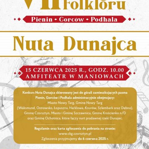 VII Przegląd Folkloru Pienin, Gorców i Podhala „Nuta Dunajca”