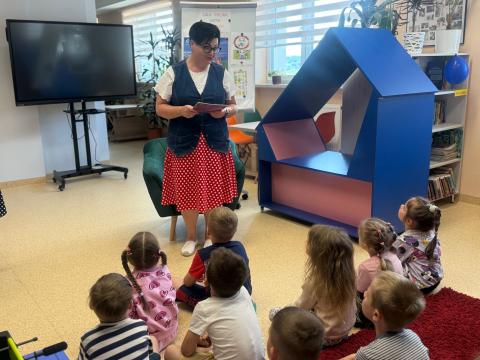 Ciąg dalszy spotkań w bibliotece w ramach Tygodnia Czytania Dzieciom