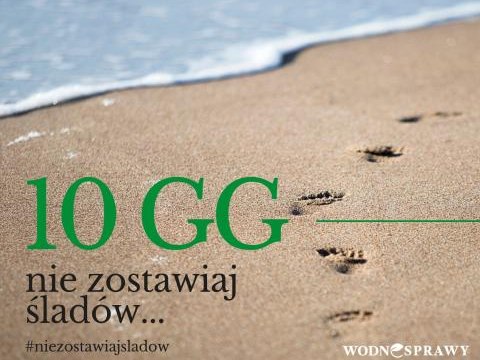 Nie zostawiaj śladu – zadbajmy o nasze wody!