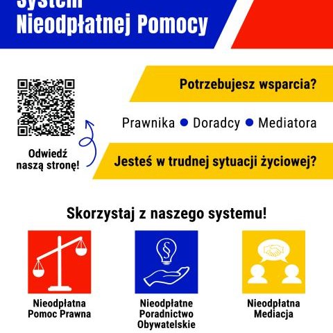 Nieodpłatna pomoc prawna, poradnictwo obywatelskie, mediacja oraz edukacja prawna w 2025 r.