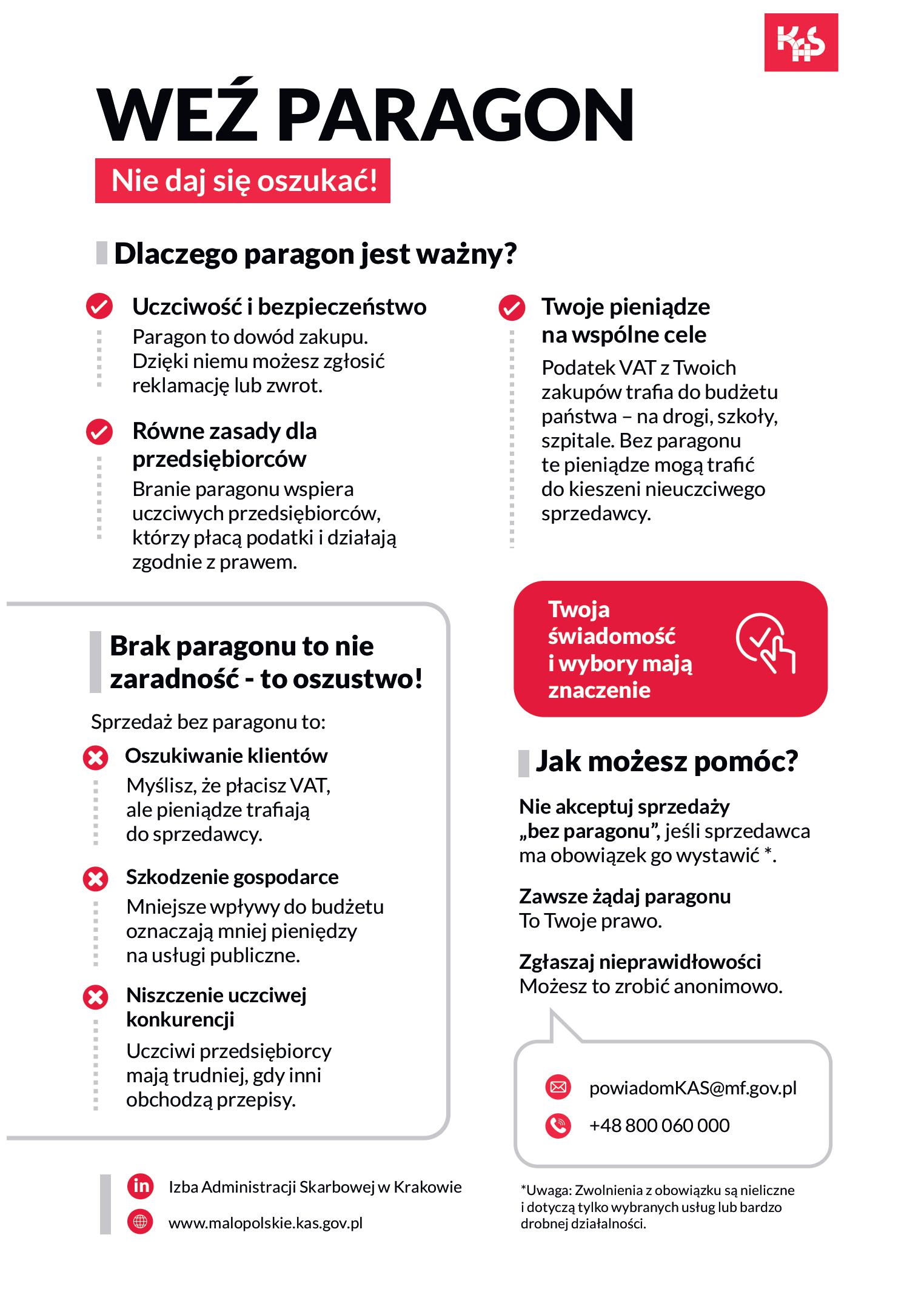 Zamiast mandatu – uśmiech i ulotka z przesłaniem
