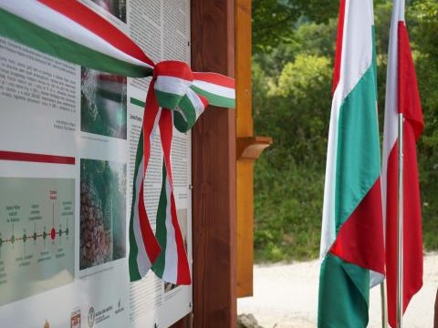 Odsłonięcia tablicy Szlaku Polsko-Węgierskiego