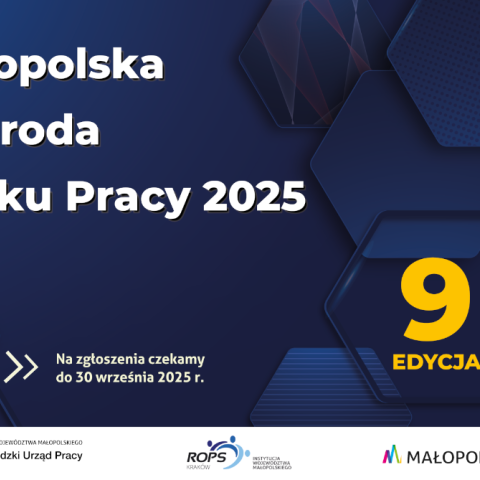 Trwa nabór wniosków do 9. edycji konkursu „Małopolska Nagroda Rynku Pracy”