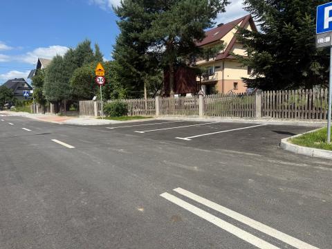 Zakończono przebudowę ul. Zdrojowej w Kluszkowcach