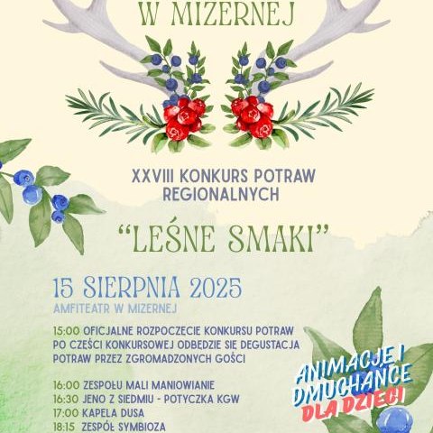 Lato w Mizernej - XXVIII Konkurs Potraw Regionalnych