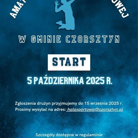 Rusza Amatorska Liga Piłki Siatkowej w Gminie Czorsztyn!