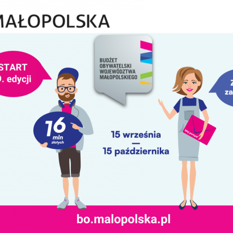 16 mln złotych czeka na Wasze pomysły!