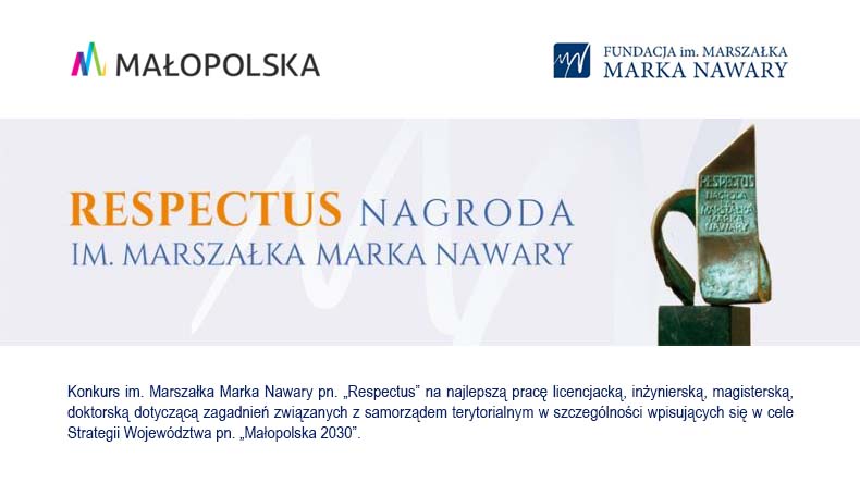 Konkurs im. Marszałka Marka Nawary pn. „Respectus”