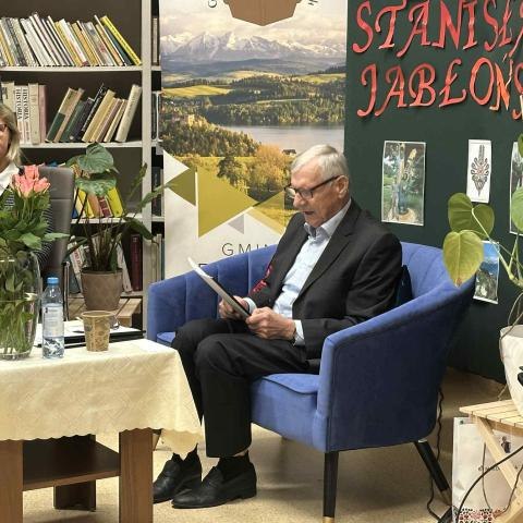 Spotkanie autorskie ze Stanisławem Jabłońskim w Kluszkowcach