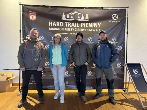 HardTrail Pieniny Jesień 2025 – z redykiem w tle