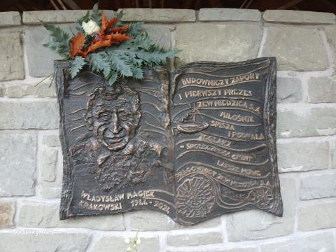 Odsłonięcie tablicy pamięci Władysława Macieja Krakowskiego