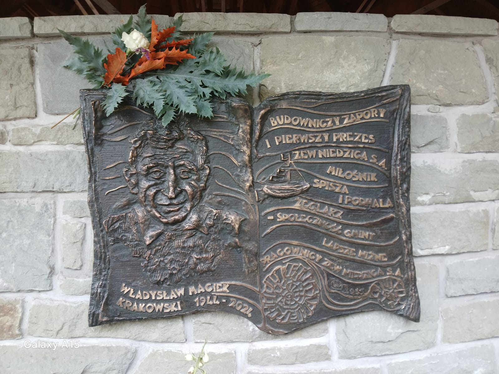 Odsłonięcie tablicy pamięci Władysława Macieja Krakowskiego