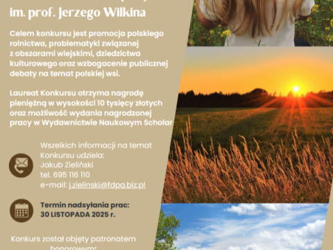 „Polska wieś – dziedzictwo i przyszłość”