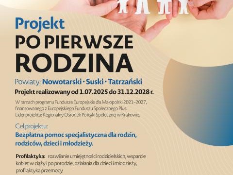 Poradnia Rodzinna Fundacji Towarzyszenia Rodzinie im. prof. Stanisława Grygiela w Nowym Targu rozpoczęła działalność